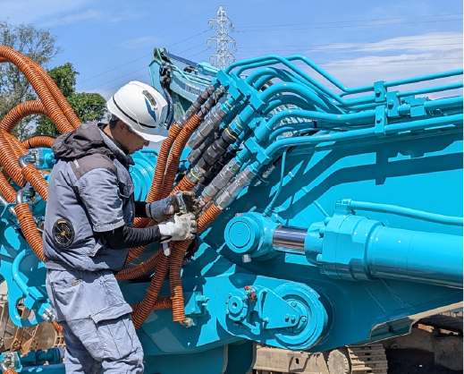 建設写真(修理)③