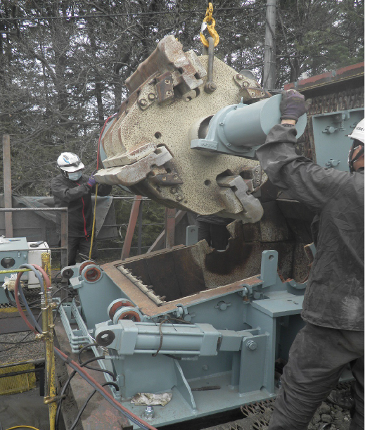 砕石写真(修理)③