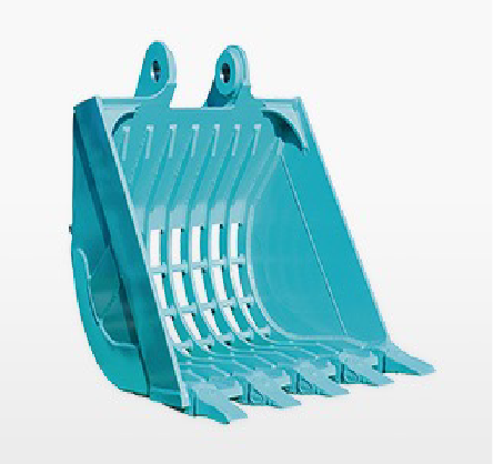 コベルコ建機日本(株)　スケルトンバケット